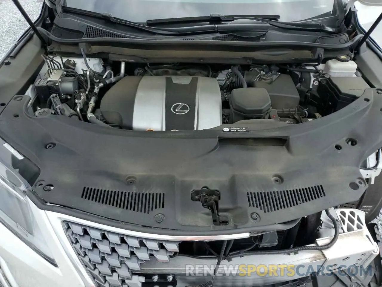 12 fotografías del automóvil dañado 2T2HZMAA5MC204663 LEXUS RX350 2021