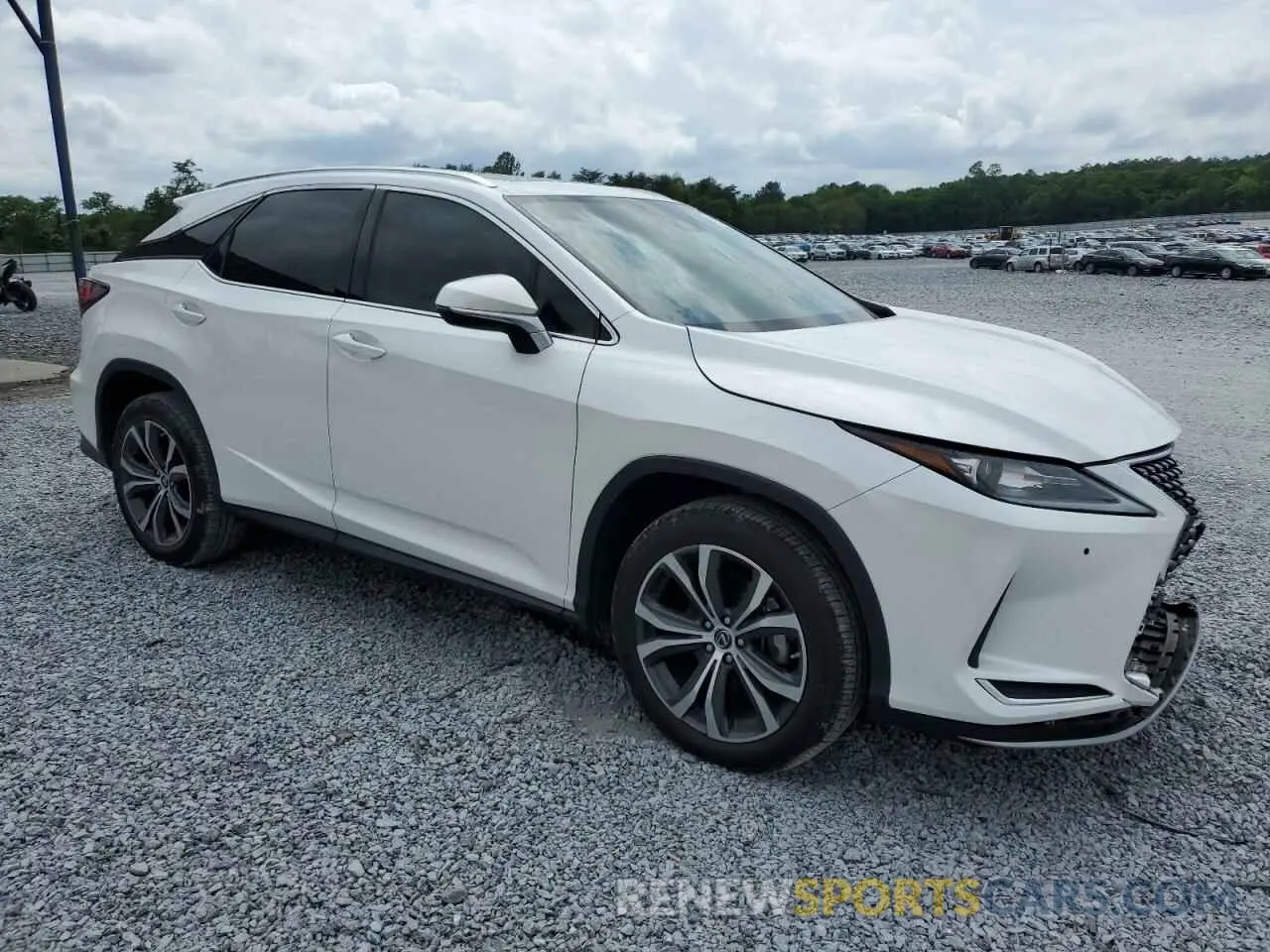 4 fotografías del automóvil dañado 2T2HZMAA5MC204663 LEXUS RX350 2021