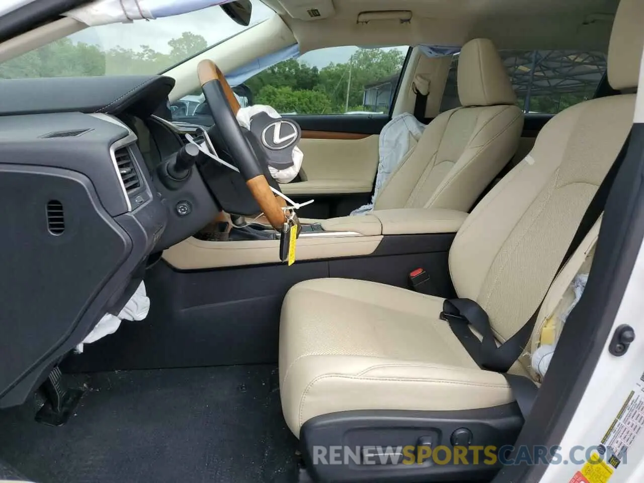 7 fotografías del automóvil dañado 2T2HZMAA5MC204663 LEXUS RX350 2021