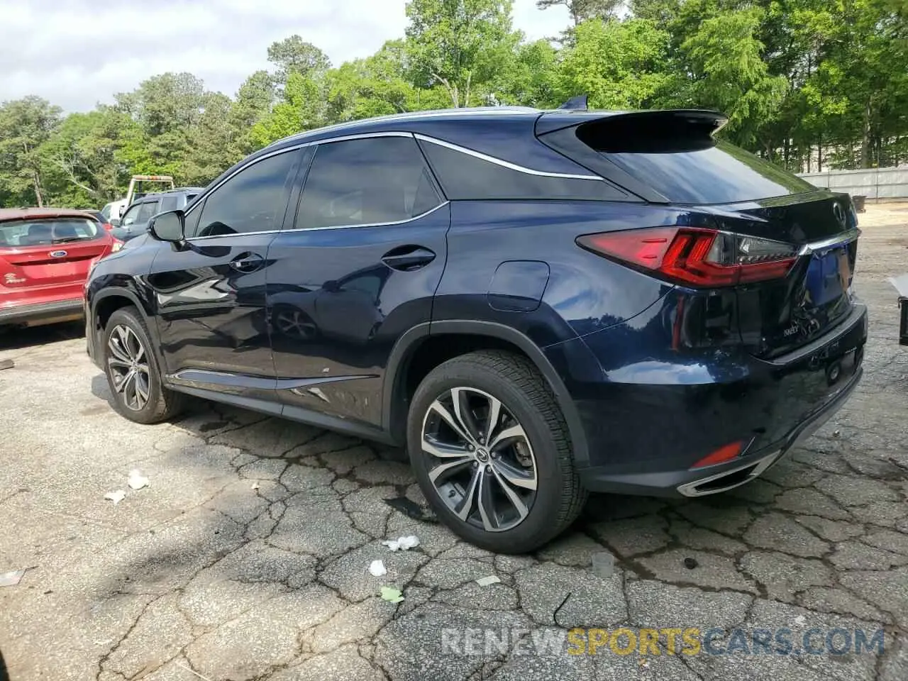 2 fotografías del automóvil dañado 2T2HZMAA5MC211418 LEXUS RX350 2021