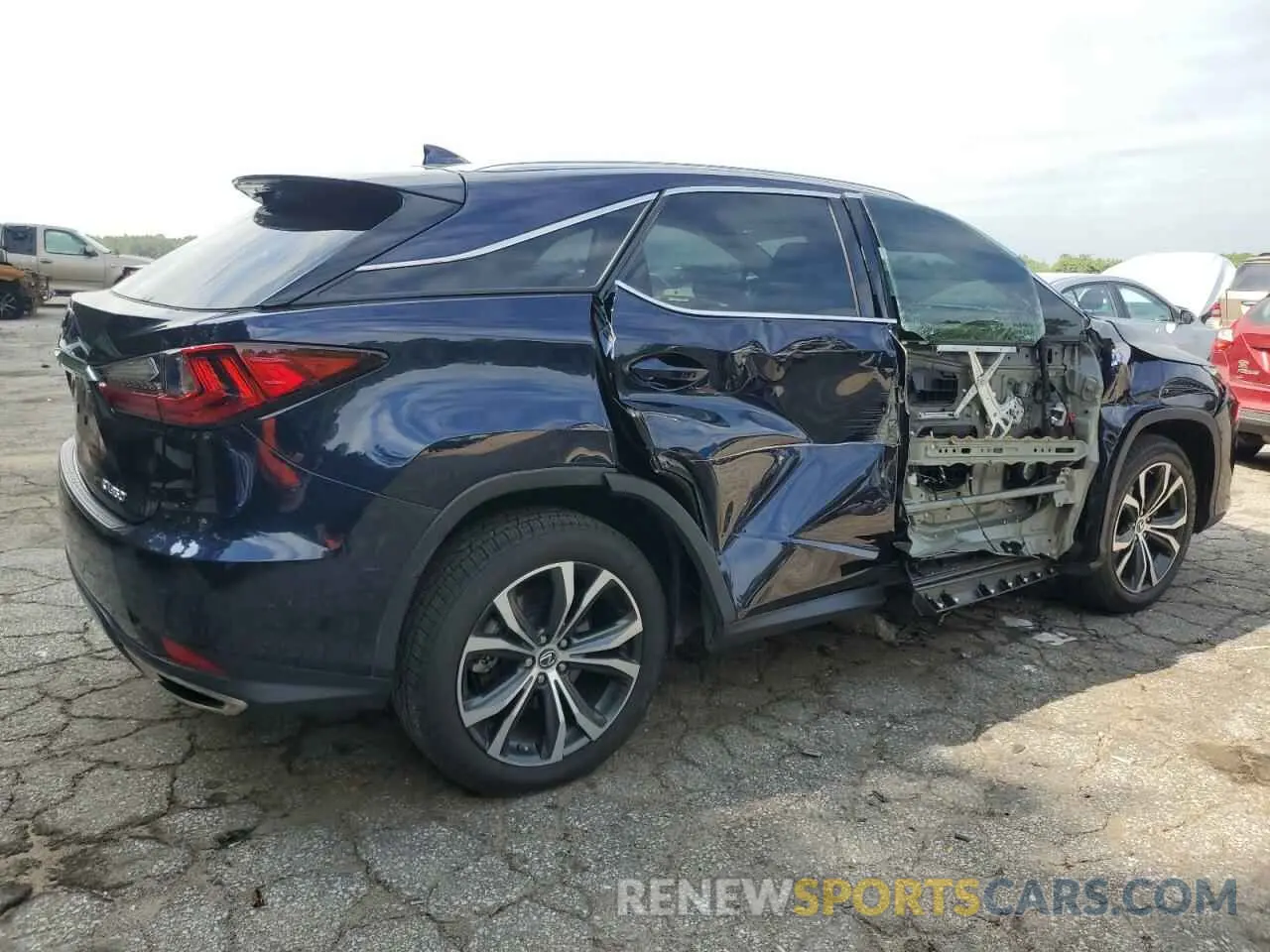 3 fotografías del automóvil dañado 2T2HZMAA5MC211418 LEXUS RX350 2021