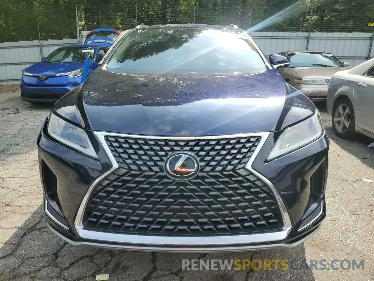 5 fotografías del automóvil dañado 2T2HZMAA5MC211418 LEXUS RX350 2021