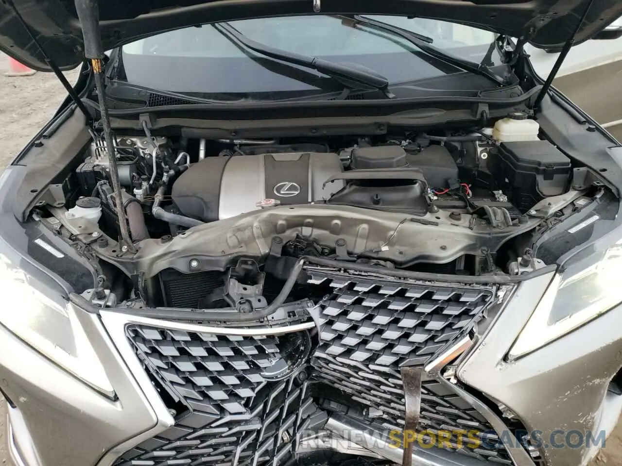 12 fotografías del automóvil dañado 2T2HZMAA6MC187176 LEXUS RX350 2021