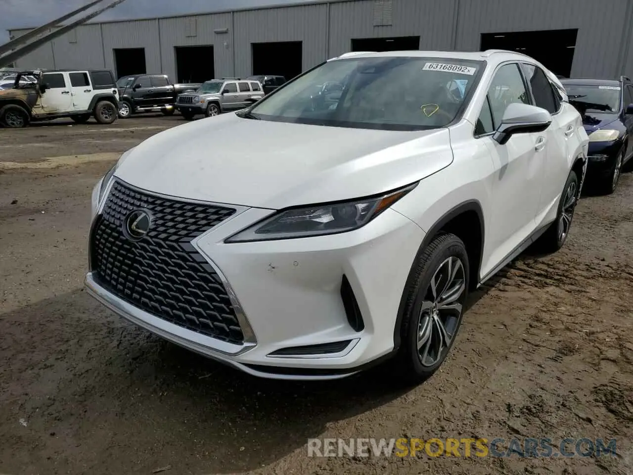 2 fotografías del automóvil dañado 2T2HZMAA6MC187467 LEXUS RX350 2021
