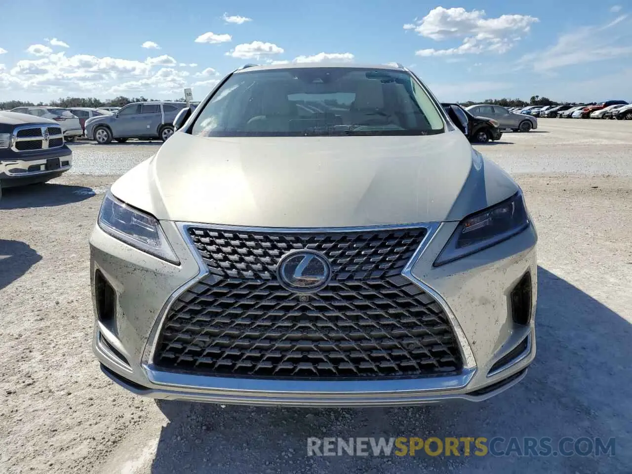 5 fotografías del automóvil dañado 2T2HZMAA7MC194895 LEXUS RX350 2021
