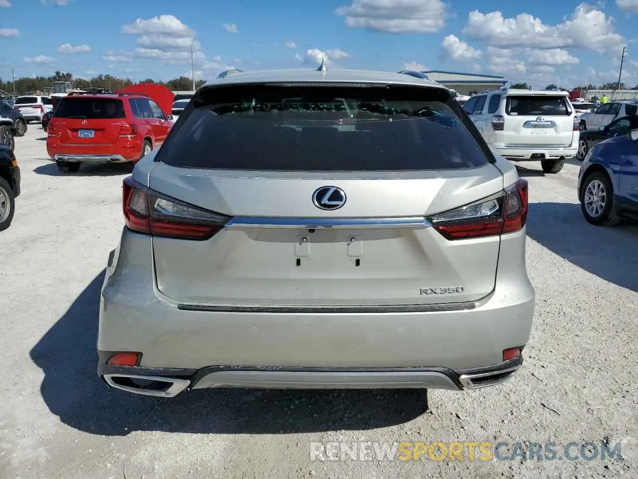 6 fotografías del automóvil dañado 2T2HZMAA7MC194895 LEXUS RX350 2021