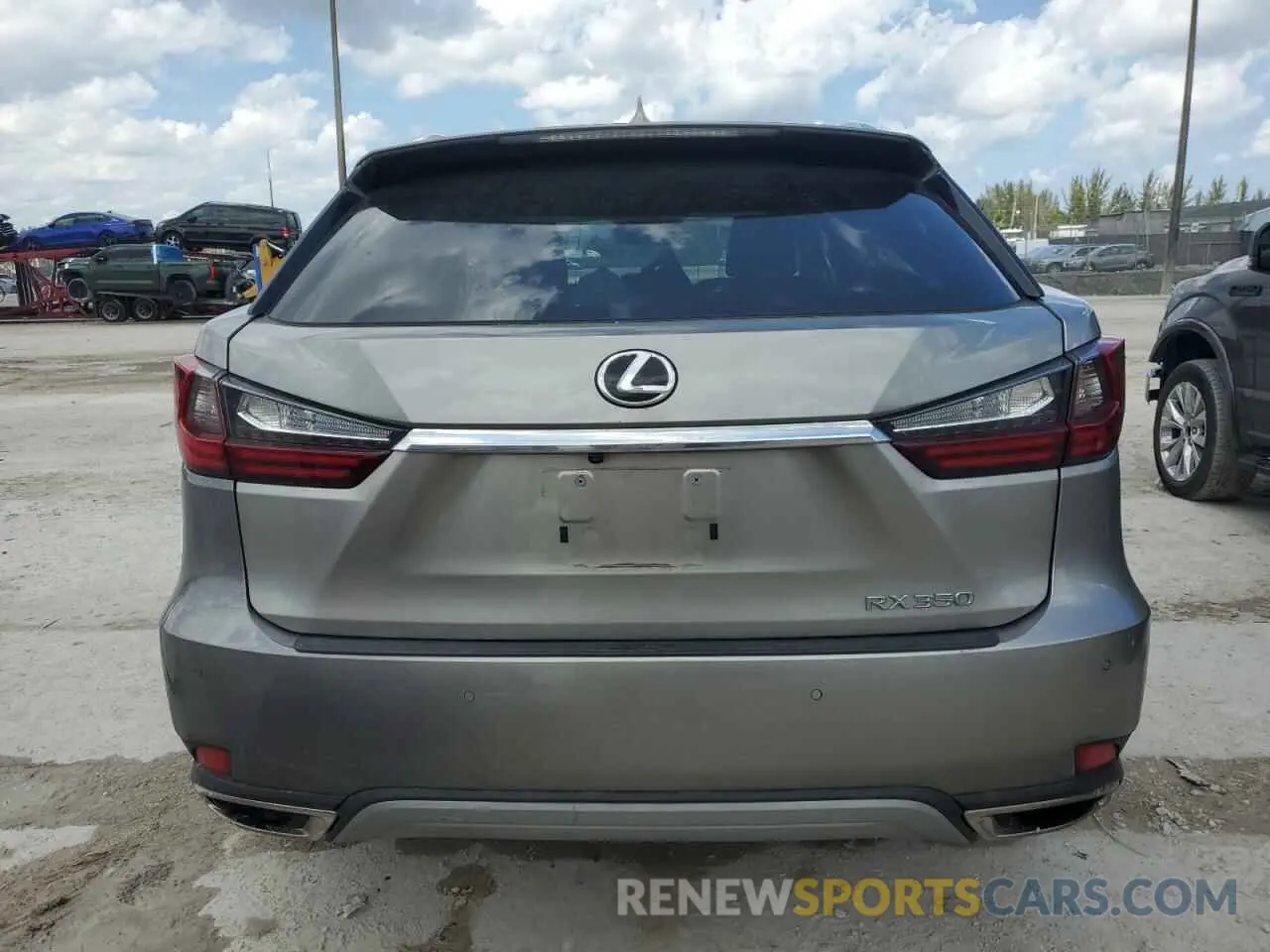 6 fotografías del automóvil dañado 2T2HZMAA7MC197389 LEXUS RX350 2021