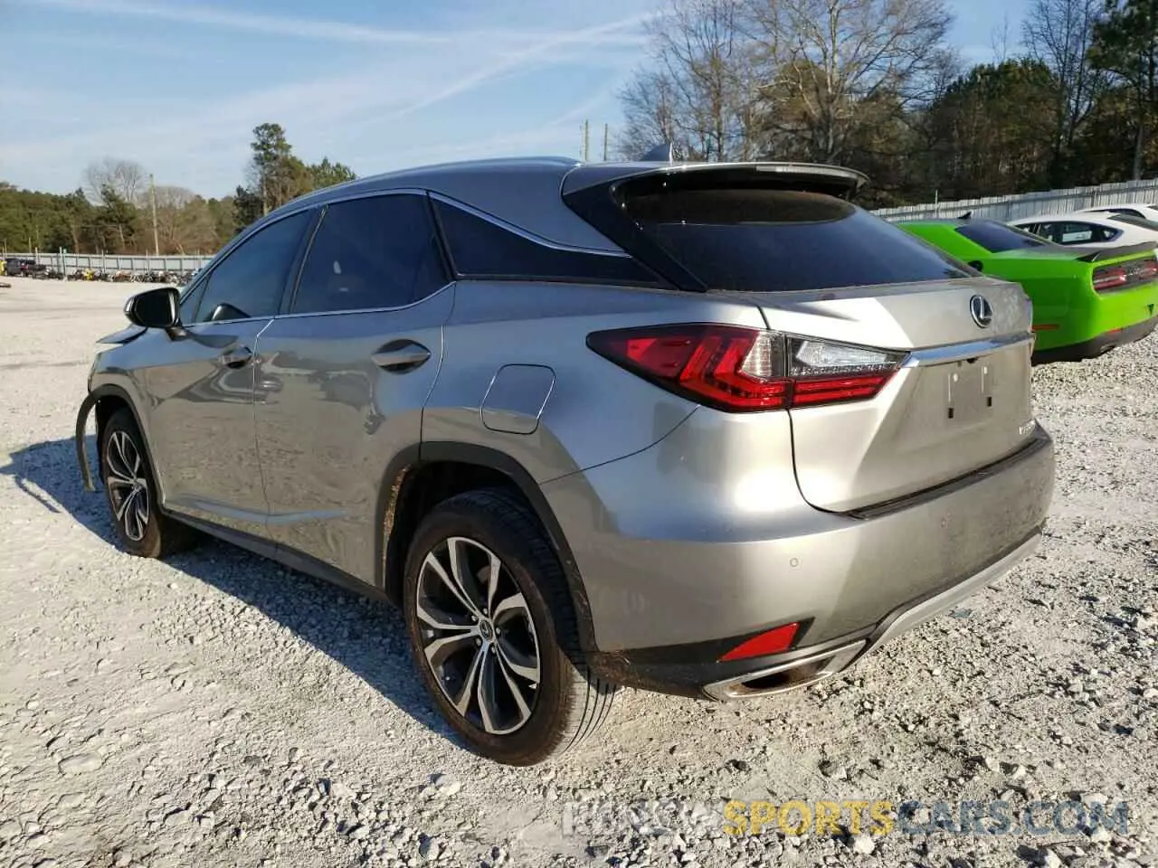 3 fotografías del automóvil dañado 2T2HZMAA7MC217334 LEXUS RX350 2021