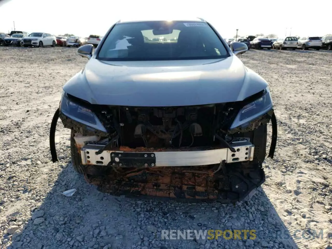 9 fotografías del automóvil dañado 2T2HZMAA7MC217334 LEXUS RX350 2021