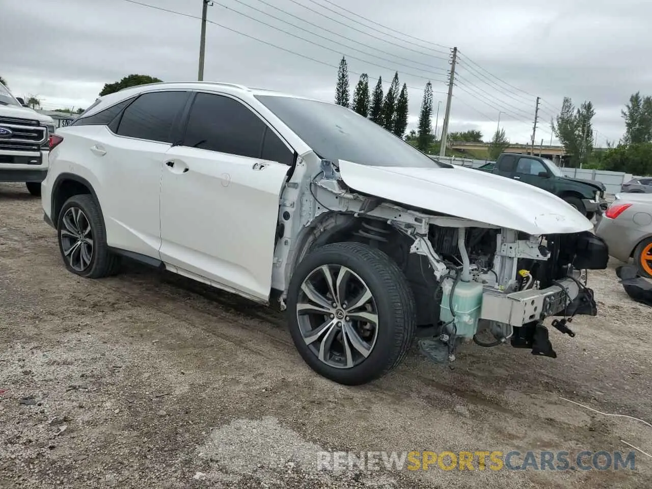 4 fotografías del automóvil dañado 2T2HZMAA7MC217558 LEXUS RX350 2021
