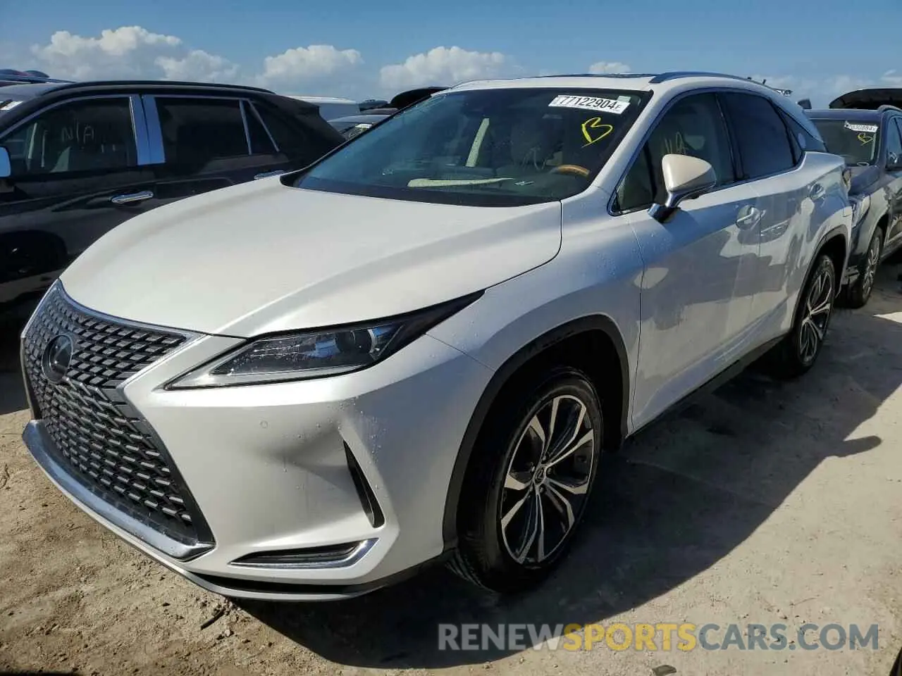 1 fotografías del automóvil dañado 2T2HZMAA8MC206066 LEXUS RX350 2021