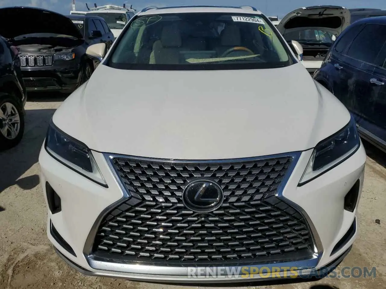 5 fotografías del automóvil dañado 2T2HZMAA8MC206066 LEXUS RX350 2021