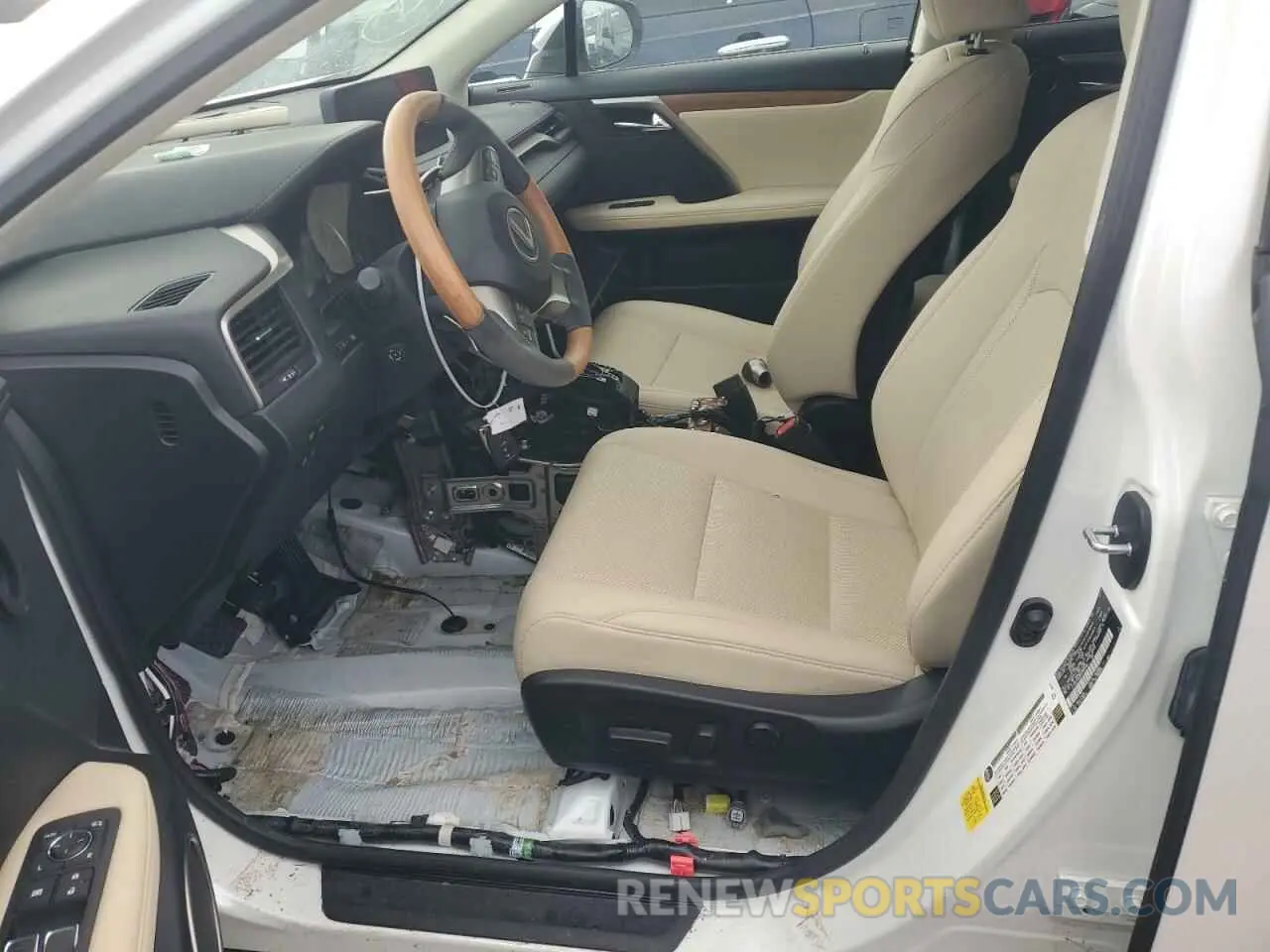7 fotografías del automóvil dañado 2T2HZMAA8MC206066 LEXUS RX350 2021