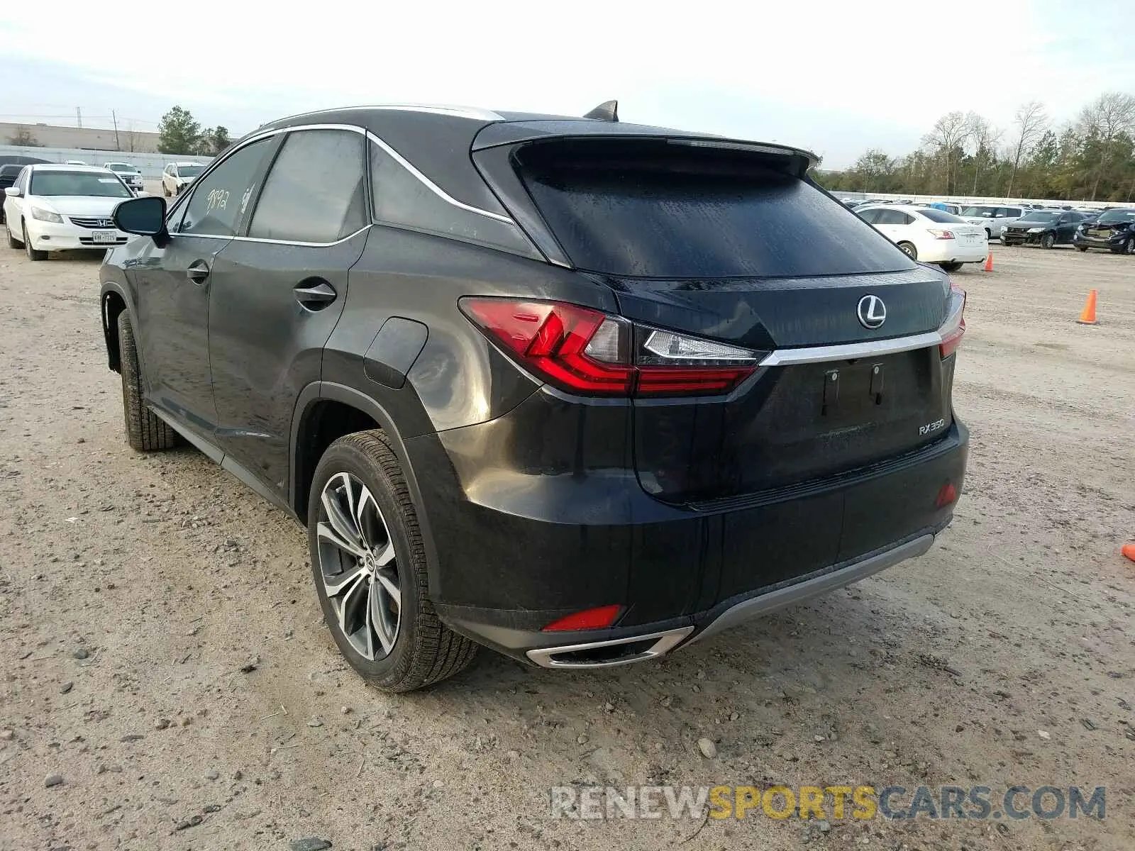 3 fotografías del automóvil dañado 2T2HZMAA9MC196812 LEXUS RX350 2021