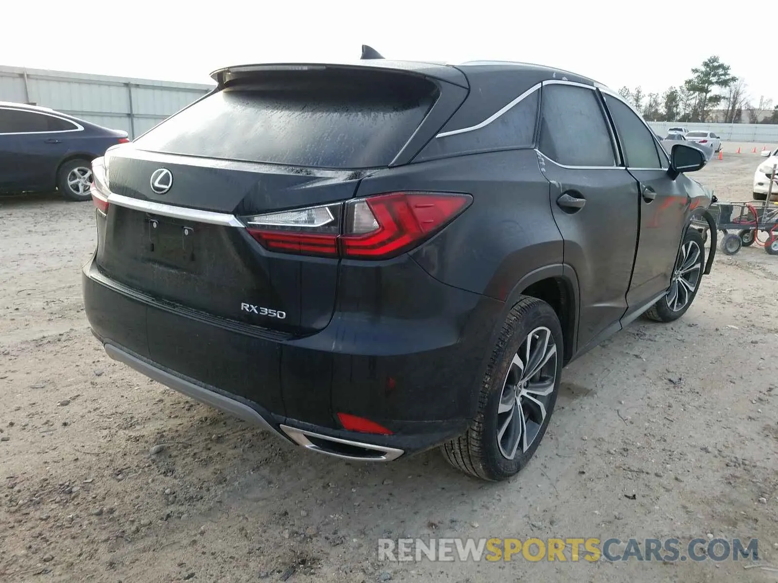 4 fotografías del automóvil dañado 2T2HZMAA9MC196812 LEXUS RX350 2021