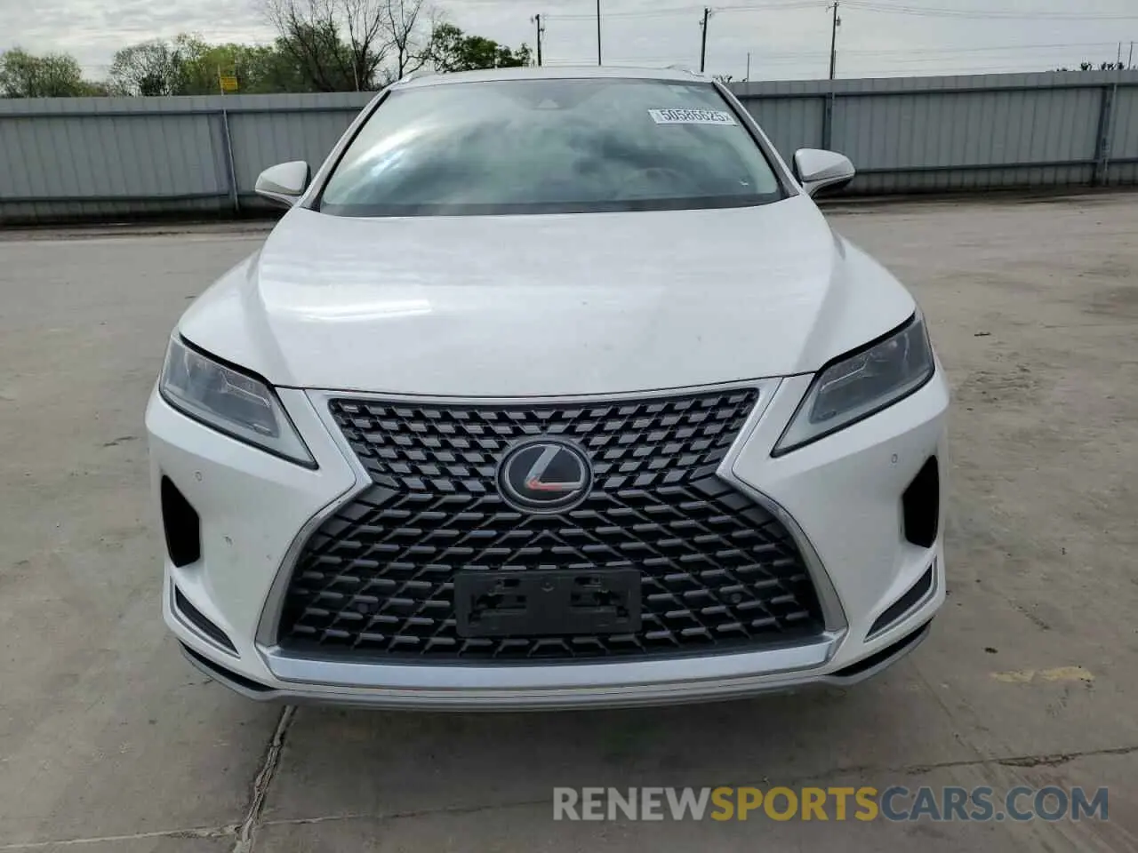 5 fotografías del automóvil dañado 2T2HZMAA9MC201832 LEXUS RX350 2021