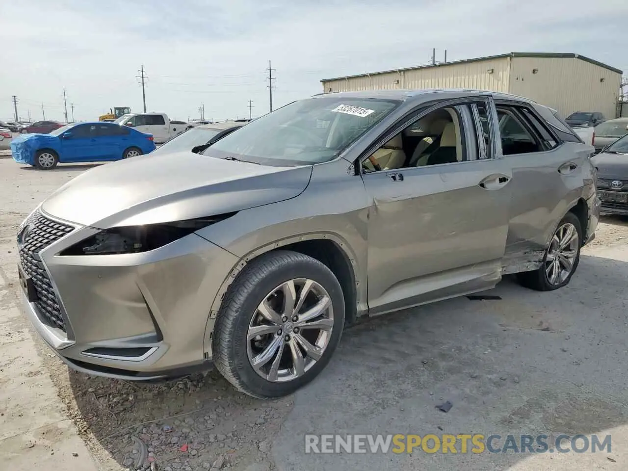 1 fotografías del automóvil dañado 2T2HZMAA9MC204231 LEXUS RX350 2021