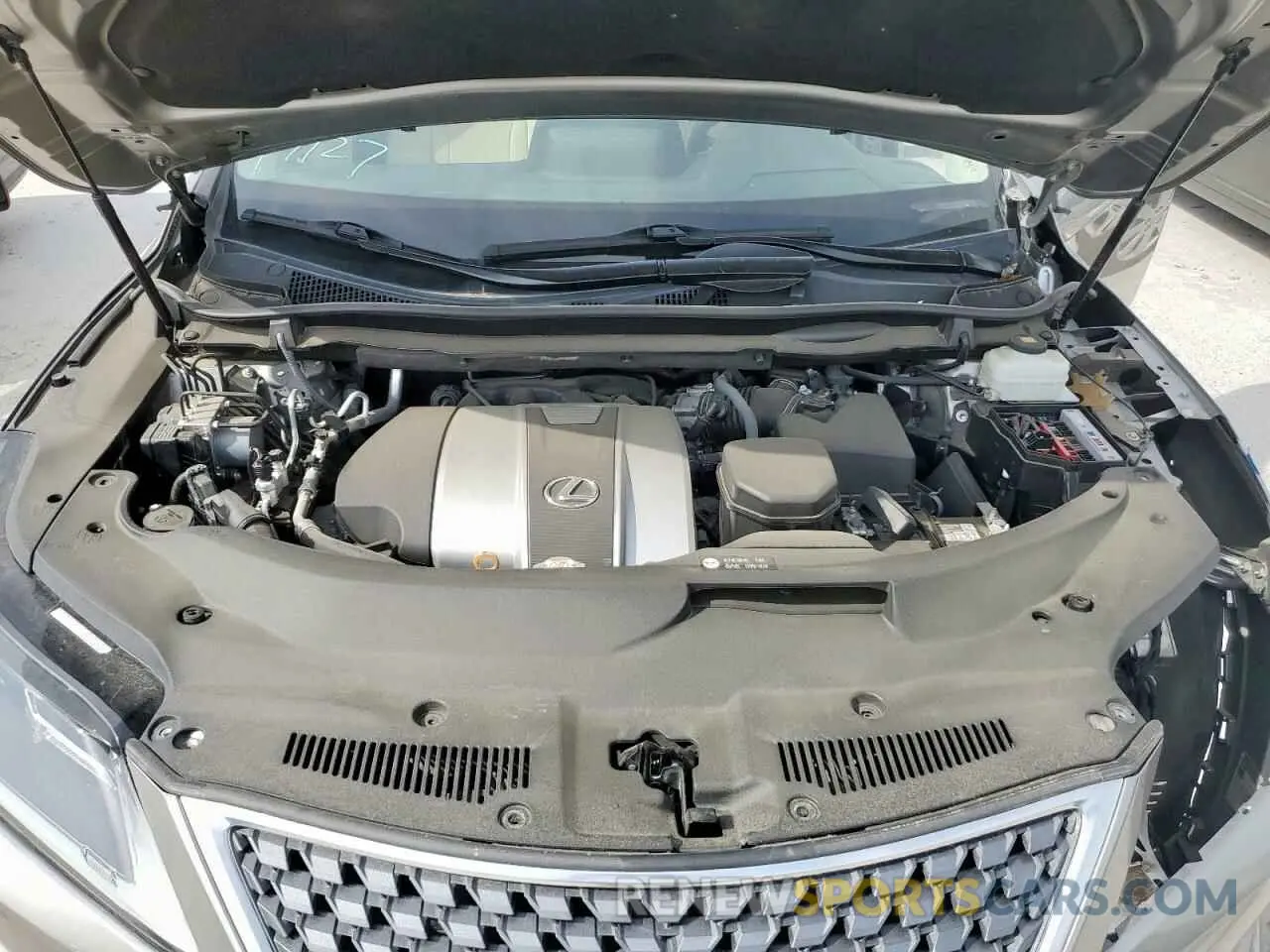 12 fotografías del automóvil dañado 2T2HZMAA9MC204231 LEXUS RX350 2021