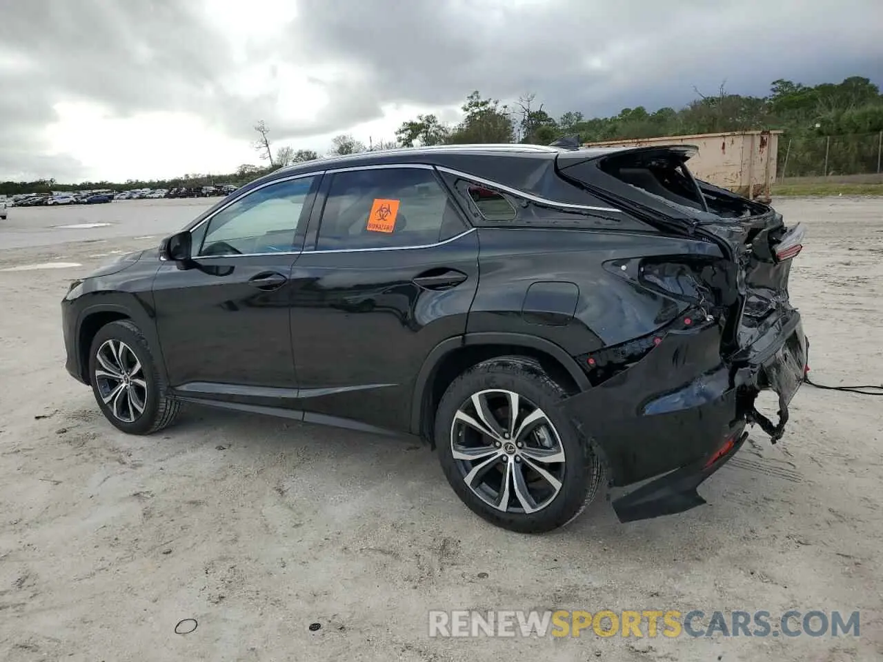 2 fotografías del automóvil dañado 2T2HZMAA9MC210496 LEXUS RX350 2021