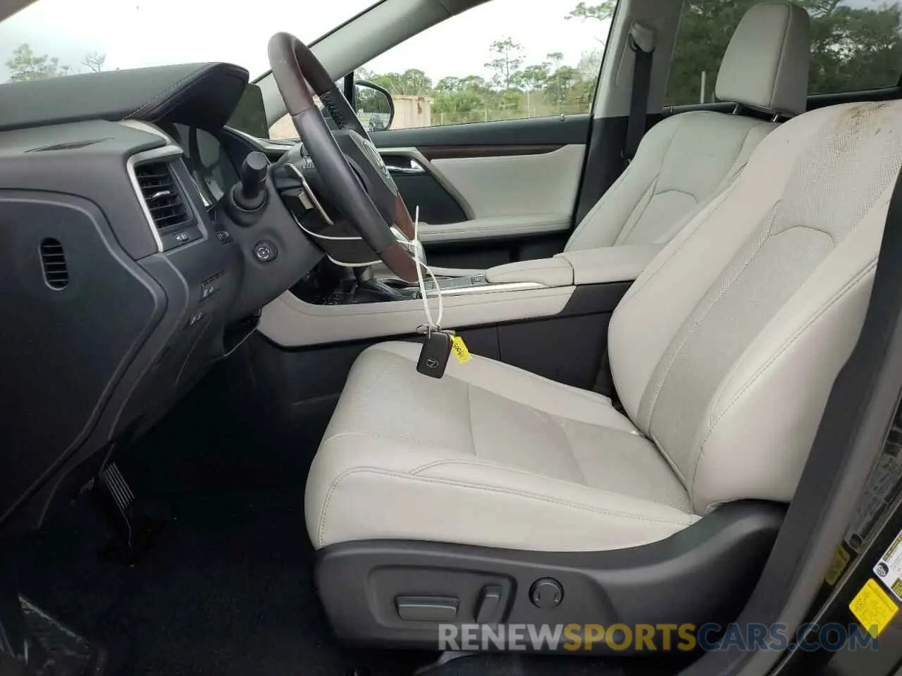 7 fotografías del automóvil dañado 2T2HZMAA9MC210496 LEXUS RX350 2021