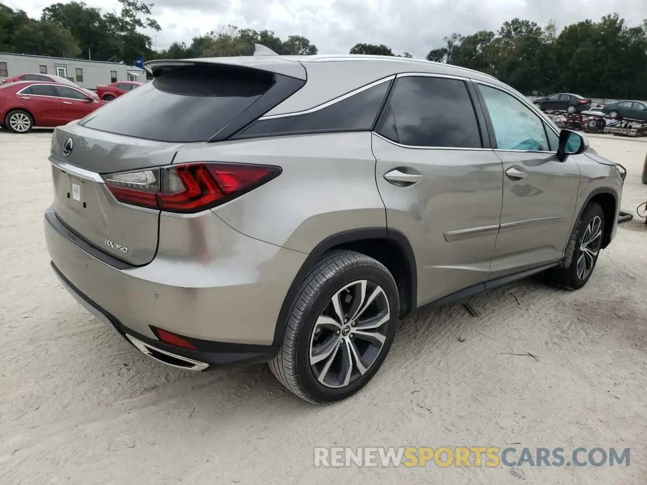 4 fotografías del automóvil dañado 2T2HZMAA9MC213236 LEXUS RX350 2021