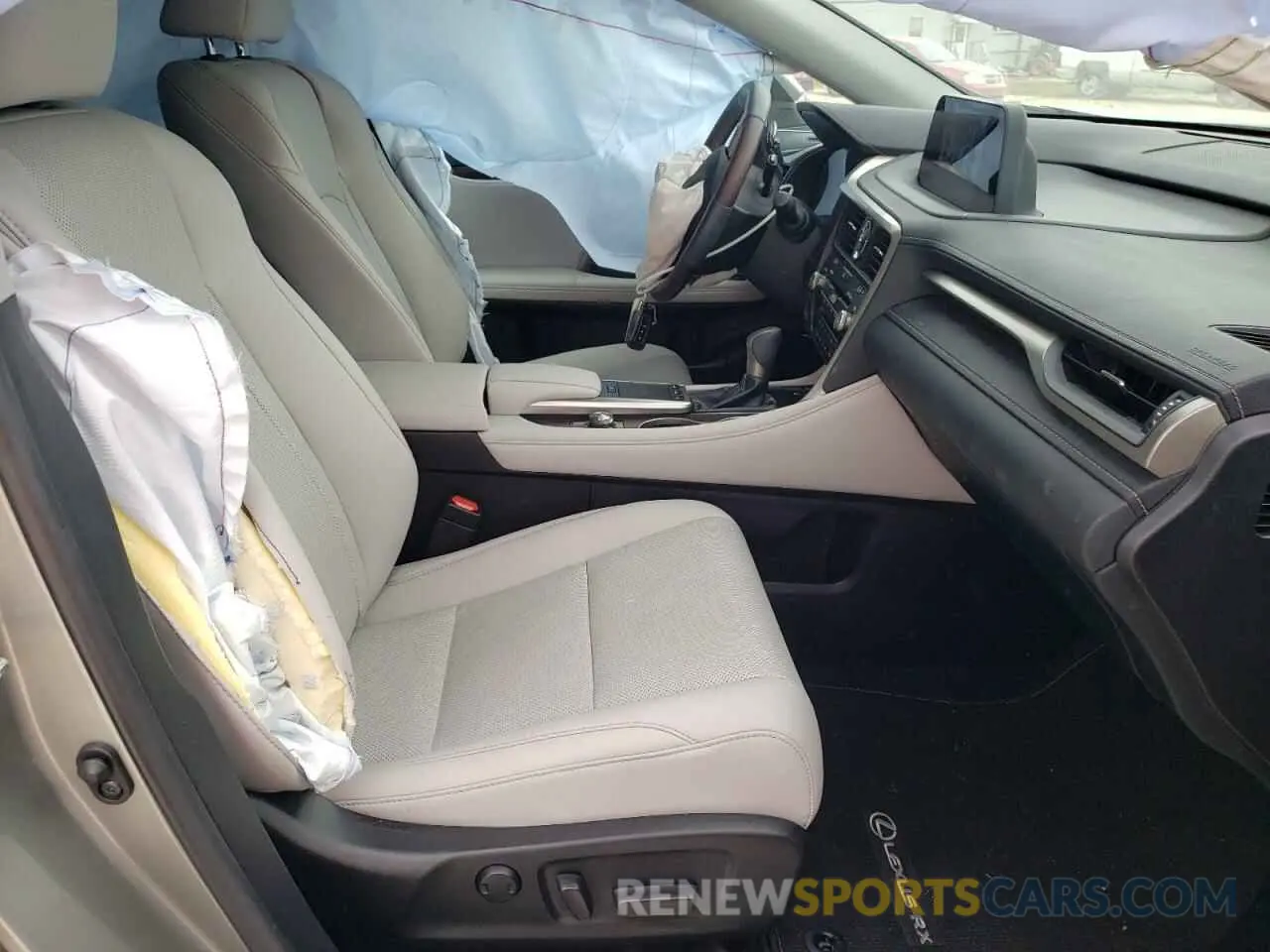5 fotografías del automóvil dañado 2T2HZMAA9MC213236 LEXUS RX350 2021