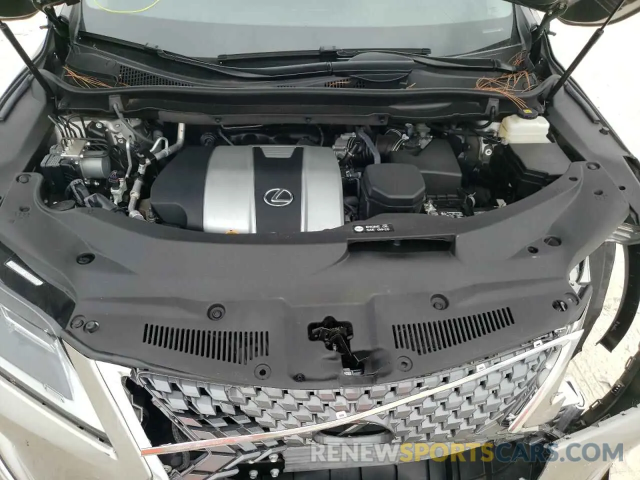 7 fotografías del automóvil dañado 2T2HZMAA9MC213236 LEXUS RX350 2021