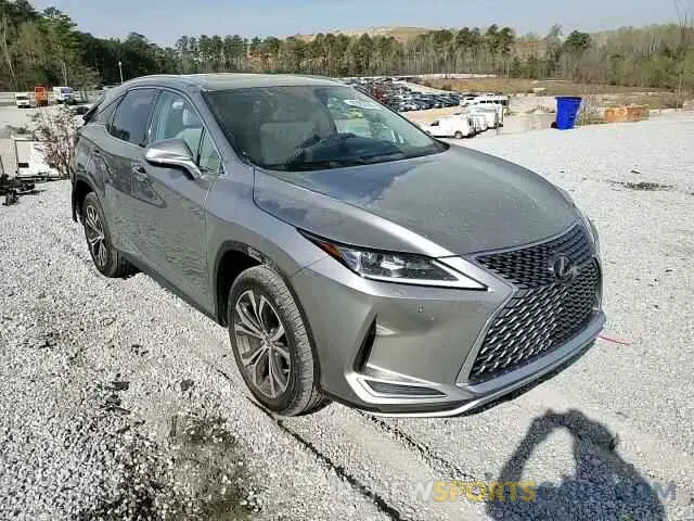 12 fotografías del automóvil dañado 2T2HZMAA9MC213673 LEXUS RX350 2021