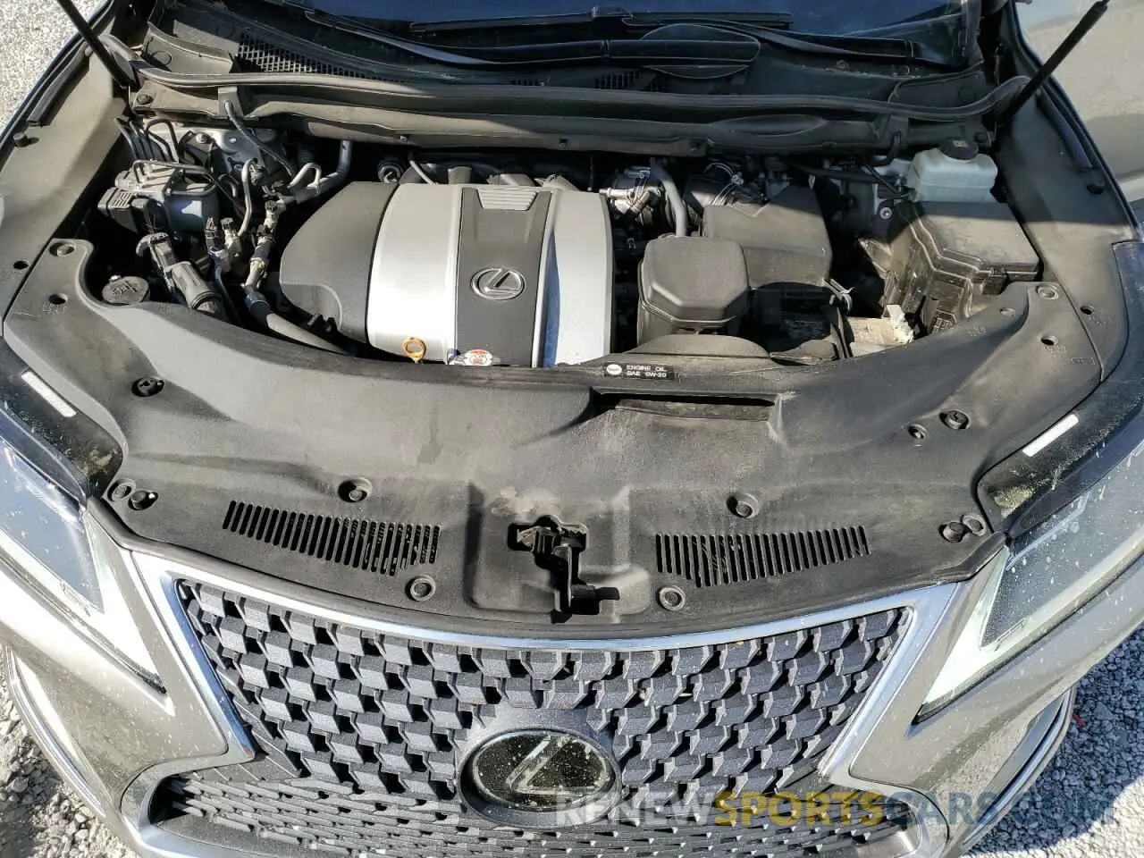 13 fotografías del automóvil dañado 2T2HZMAA9MC213673 LEXUS RX350 2021