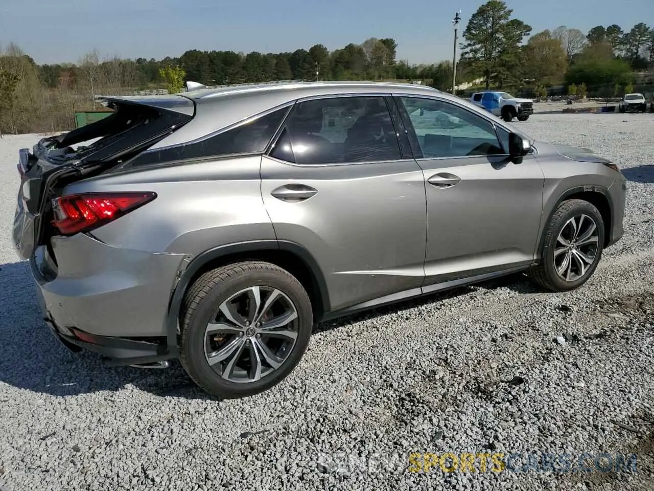 3 fotografías del automóvil dañado 2T2HZMAA9MC213673 LEXUS RX350 2021