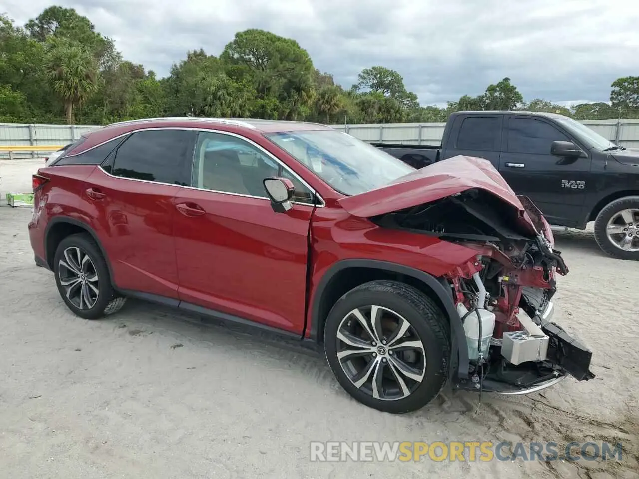 4 fotografías del automóvil dañado 2T2HZMAA9MC214483 LEXUS RX350 2021
