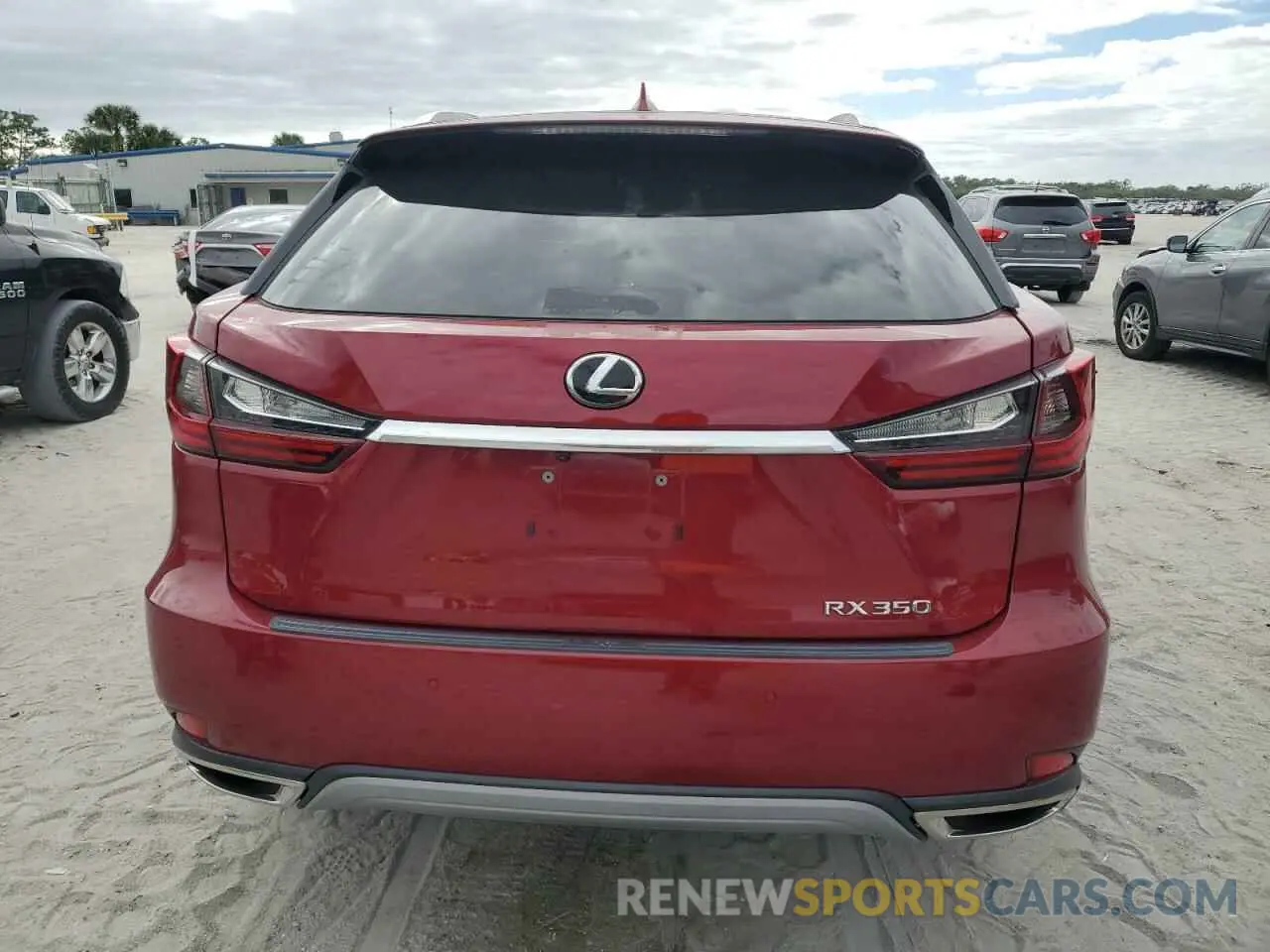6 fotografías del automóvil dañado 2T2HZMAA9MC214483 LEXUS RX350 2021