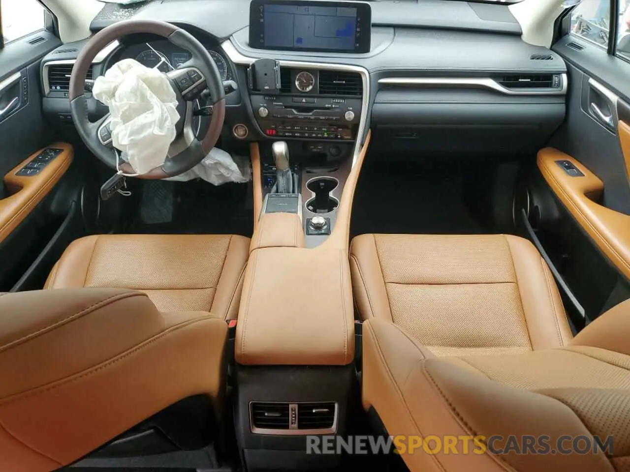 8 fotografías del automóvil dañado 2T2HZMAA9MC214483 LEXUS RX350 2021
