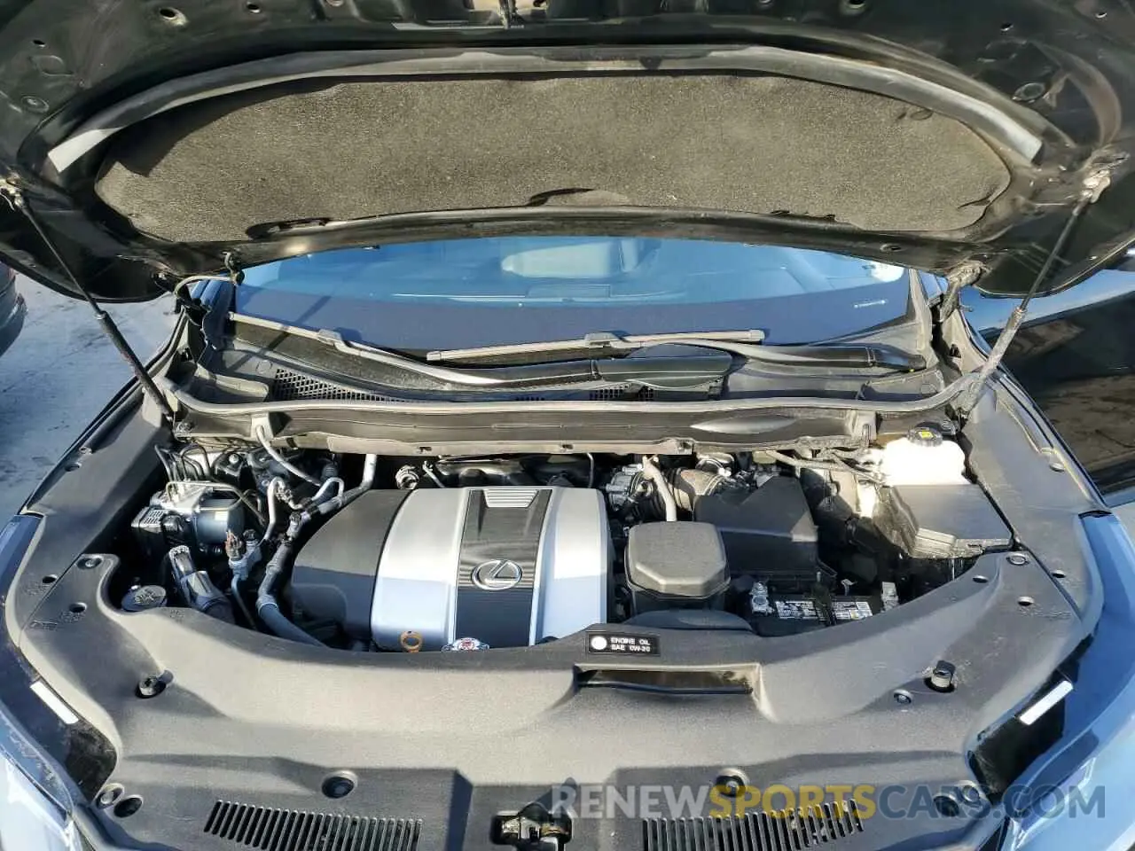 12 fotografías del automóvil dañado 2T2HZMAA9MC217755 LEXUS RX350 2021