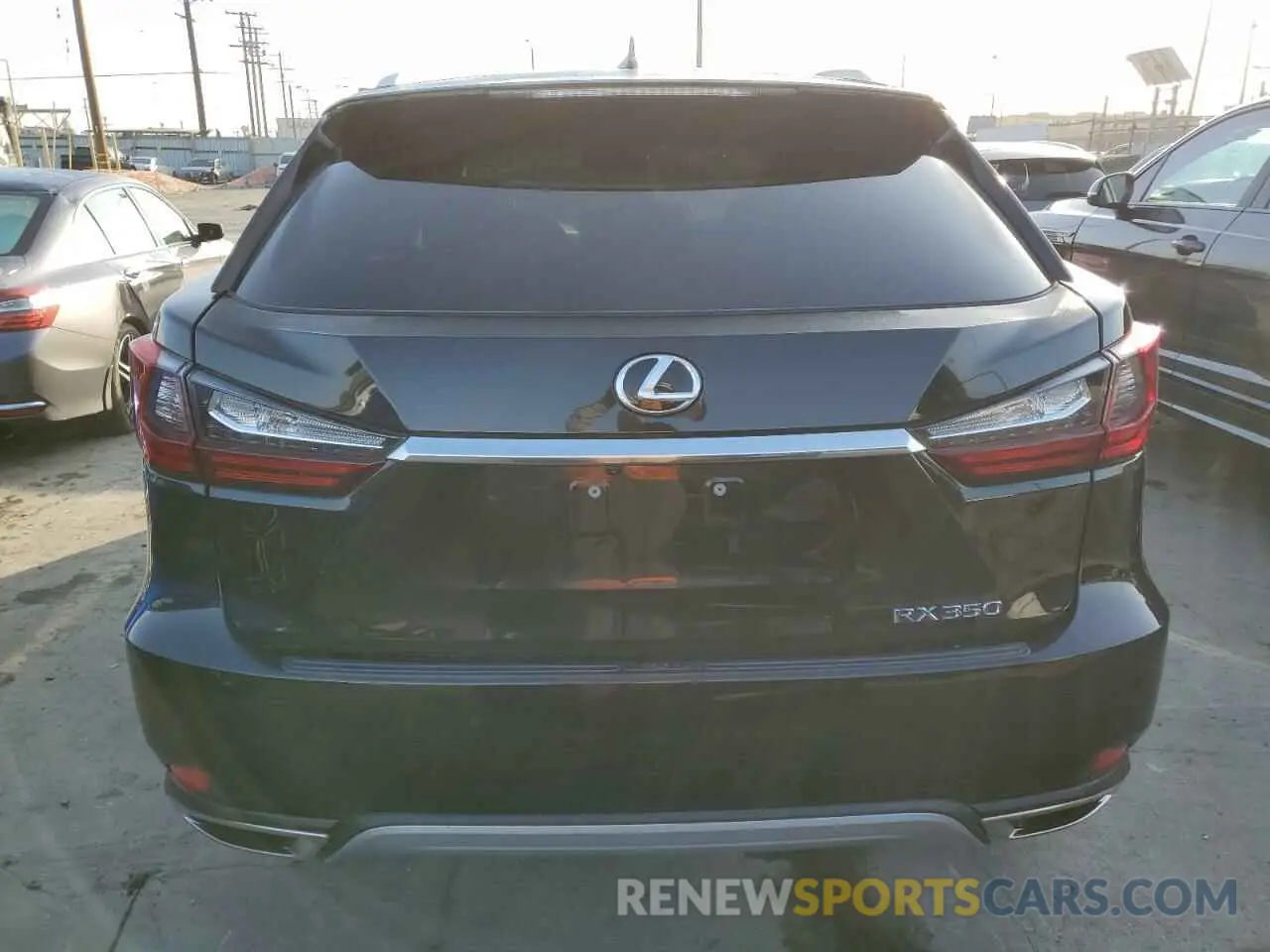 6 fotografías del automóvil dañado 2T2HZMAA9MC217755 LEXUS RX350 2021