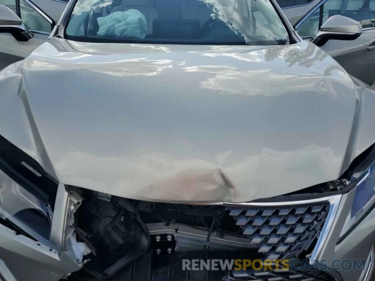 14 fotografías del automóvil dañado 2T2HZMAAXMC186340 LEXUS RX350 2021