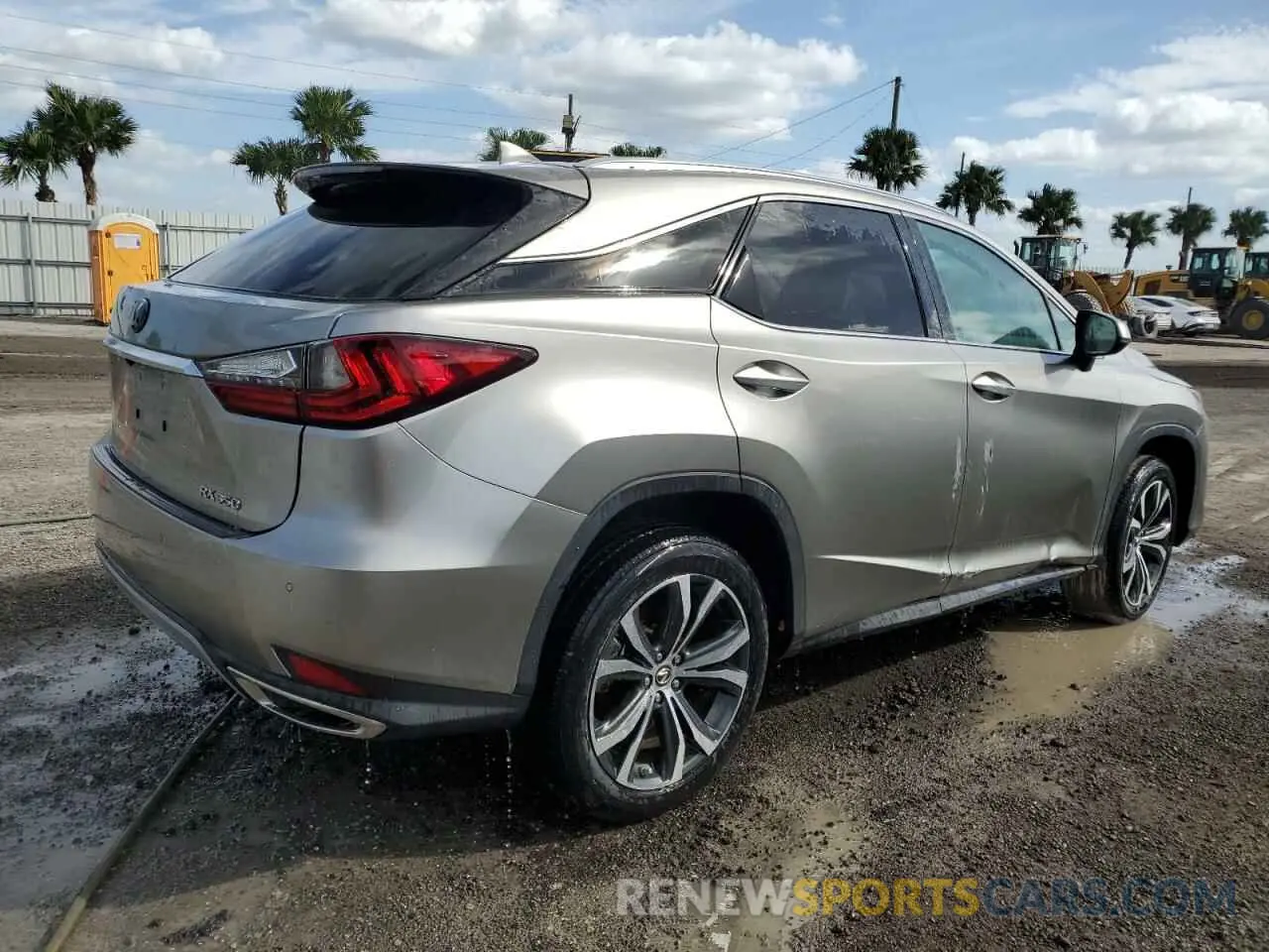 3 fotografías del automóvil dañado 2T2HZMAAXMC203038 LEXUS RX350 2021