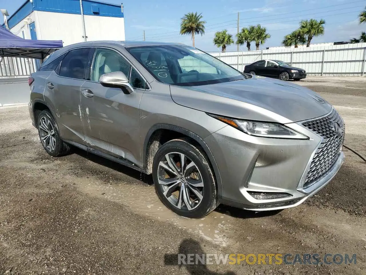 4 fotografías del automóvil dañado 2T2HZMAAXMC203038 LEXUS RX350 2021
