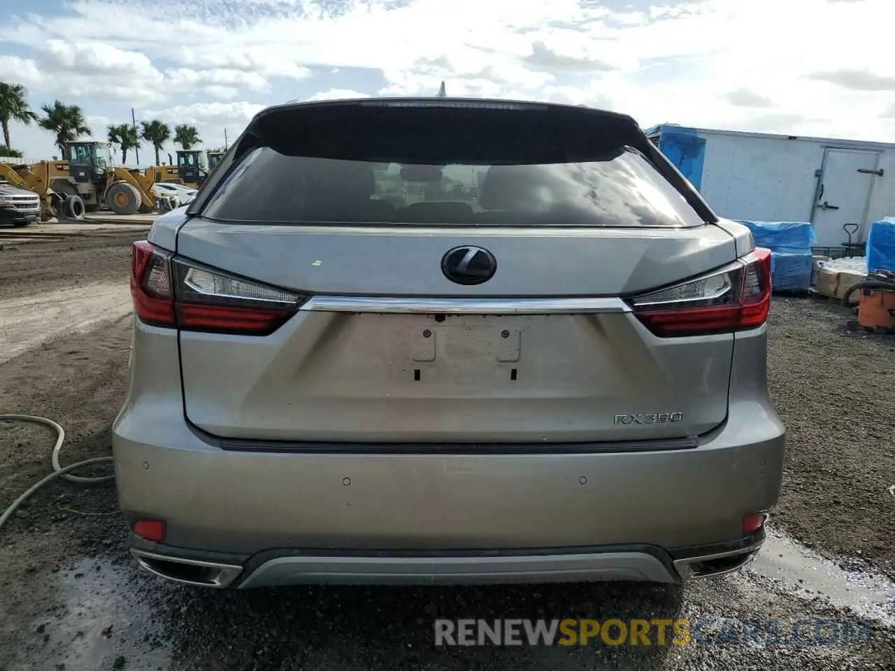6 fotografías del automóvil dañado 2T2HZMAAXMC203038 LEXUS RX350 2021