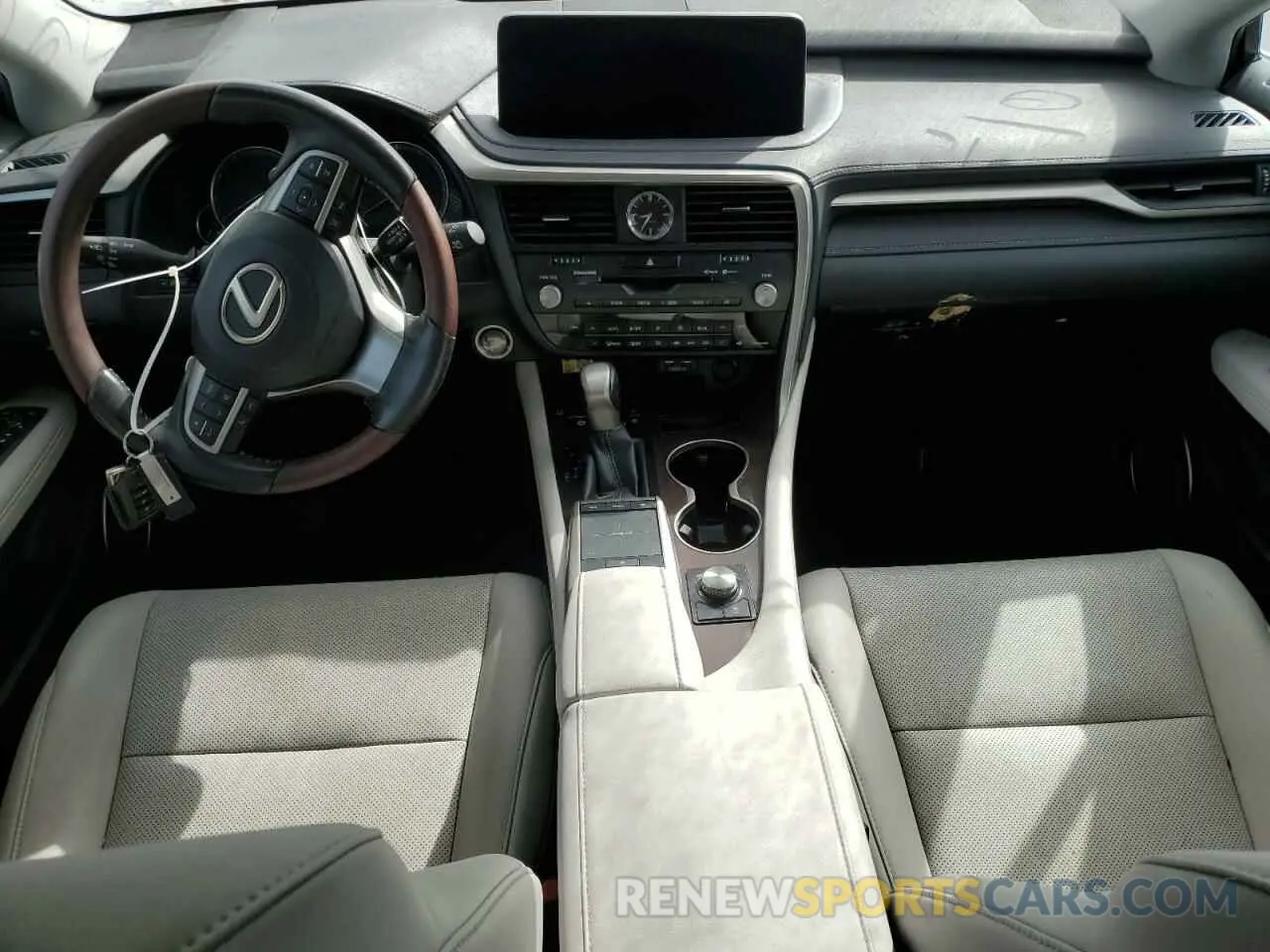 8 fotografías del automóvil dañado 2T2HZMAAXMC203038 LEXUS RX350 2021