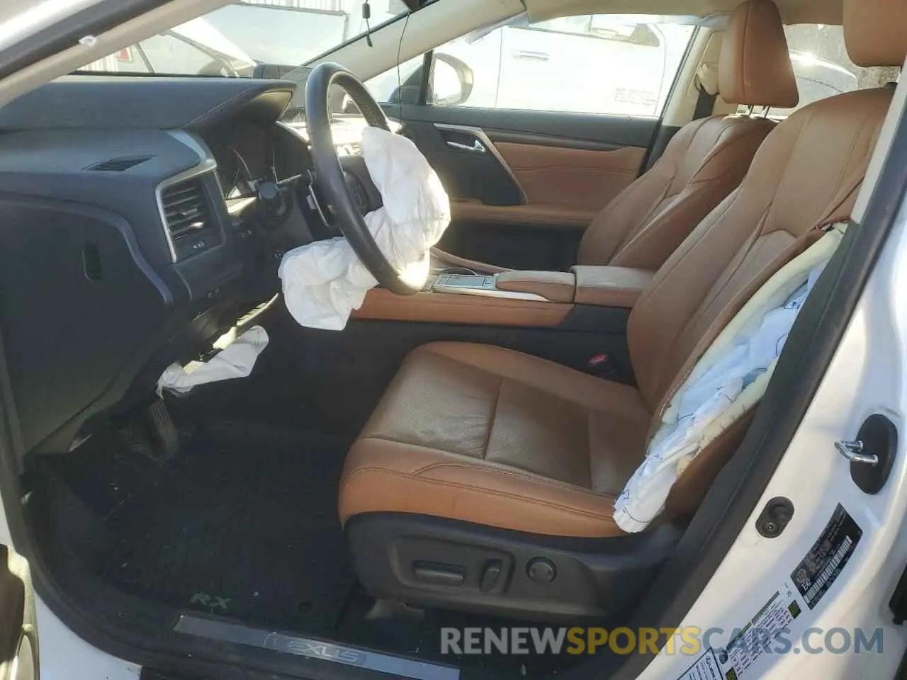 7 fotografías del automóvil dañado 2T2HZMDA0MC303662 LEXUS RX350 2021
