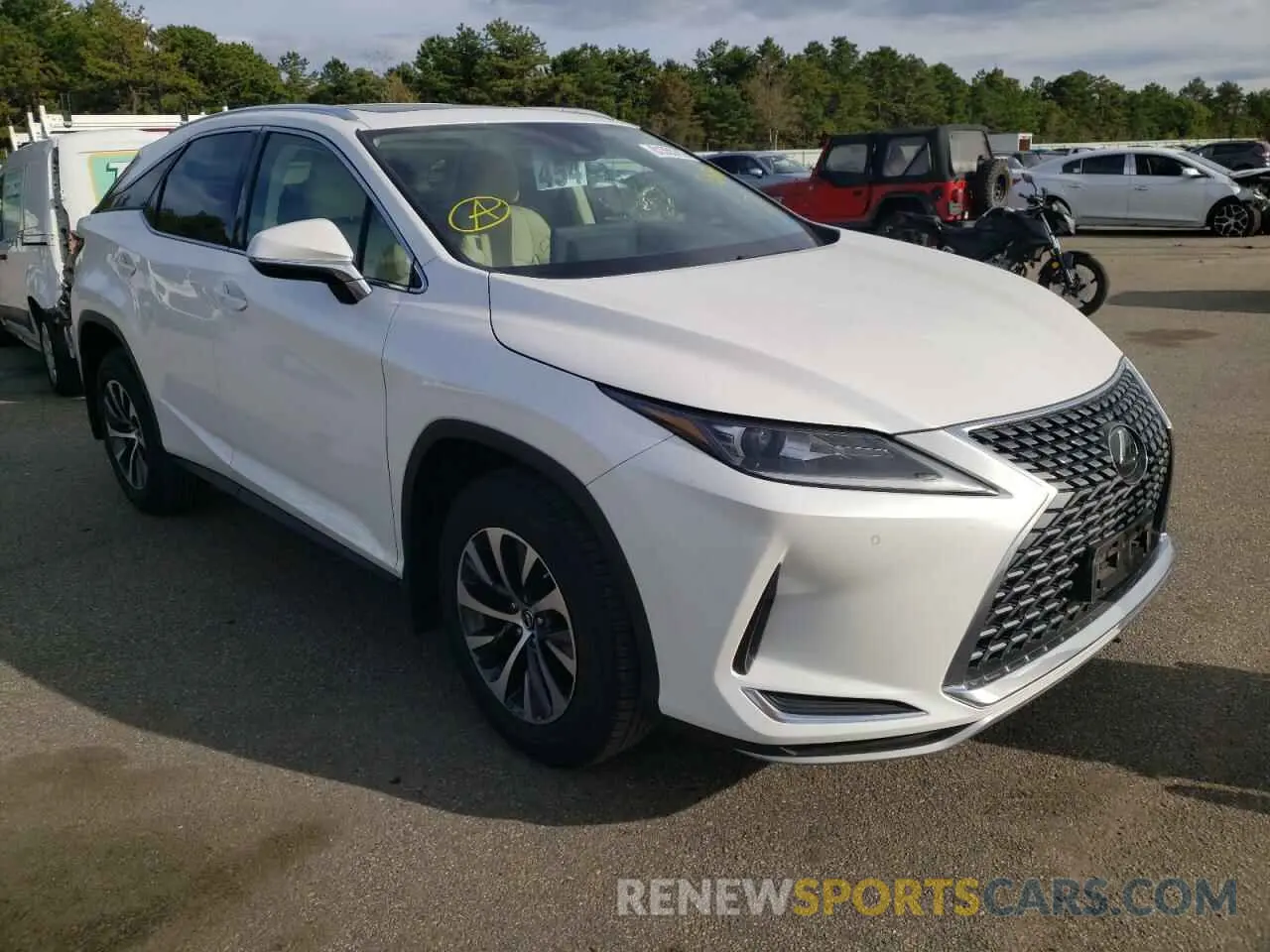 1 fotografías del automóvil dañado 2T2HZMDA1MC305789 LEXUS RX350 2021