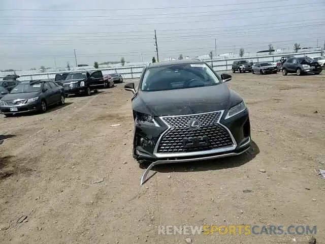 13 fotografías del automóvil dañado 2T2HZMDA2MC262614 LEXUS RX350 2021