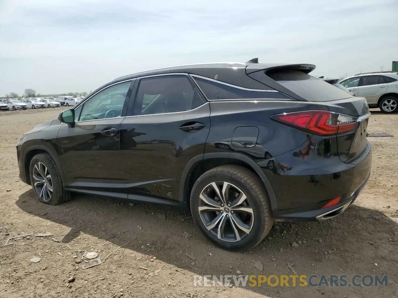 2 fotografías del automóvil dañado 2T2HZMDA2MC262614 LEXUS RX350 2021