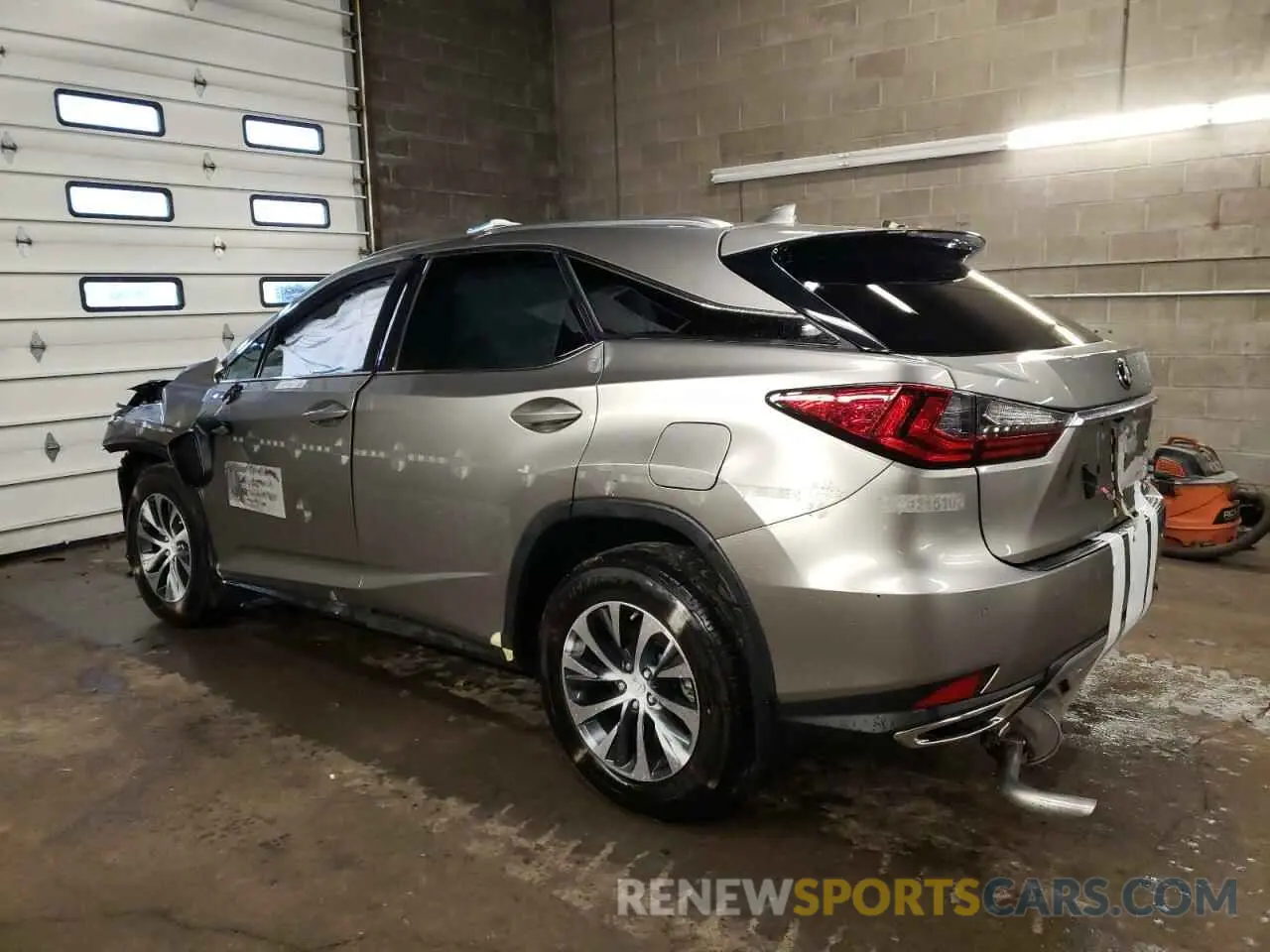 2 fotografías del automóvil dañado 2T2HZMDA2MC269207 LEXUS RX350 2021