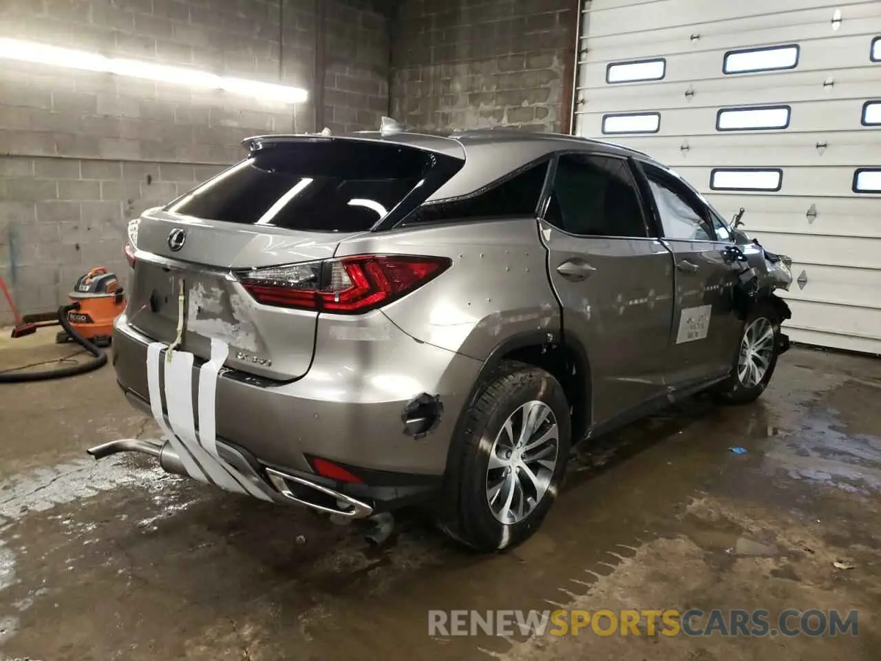 3 fotografías del automóvil dañado 2T2HZMDA2MC269207 LEXUS RX350 2021