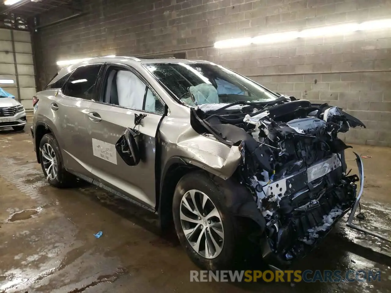 4 fotografías del automóvil dañado 2T2HZMDA2MC269207 LEXUS RX350 2021