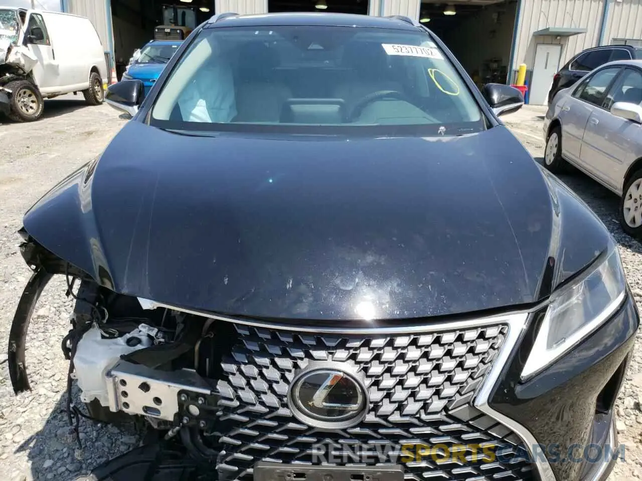 7 fotografías del automóvil dañado 2T2HZMDA3MC270849 LEXUS RX350 2021