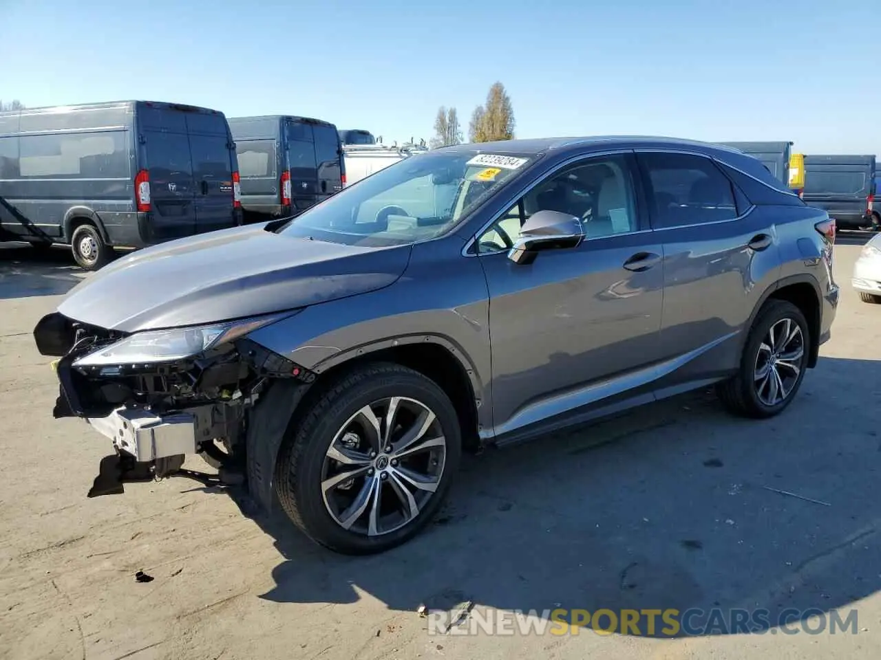 1 fotografías del automóvil dañado 2T2HZMDA3MC307284 LEXUS RX350 2021
