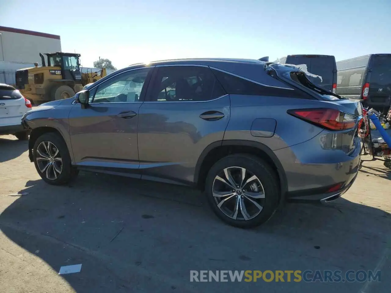 2 fotografías del automóvil dañado 2T2HZMDA3MC307284 LEXUS RX350 2021